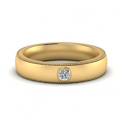 Bague homme solitaire plaqué or jaune trouver enfin la bonne taille du 47 au 70 sans compromis