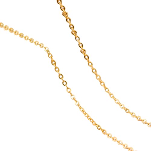 Antiguos Hombres Mujeres Ágata Natural Calcedonia Cobre Laughing Buda Charms Colgante Collar Accesorios Joyas (solo cadena, Oro) Útil tratado.