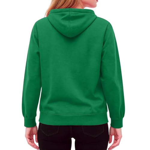 Hoodies for Women Long Sleeve Zip Up Fashion Sweatshirts Casual Solid Oversized Fall Lightweight Hooded Jackets3