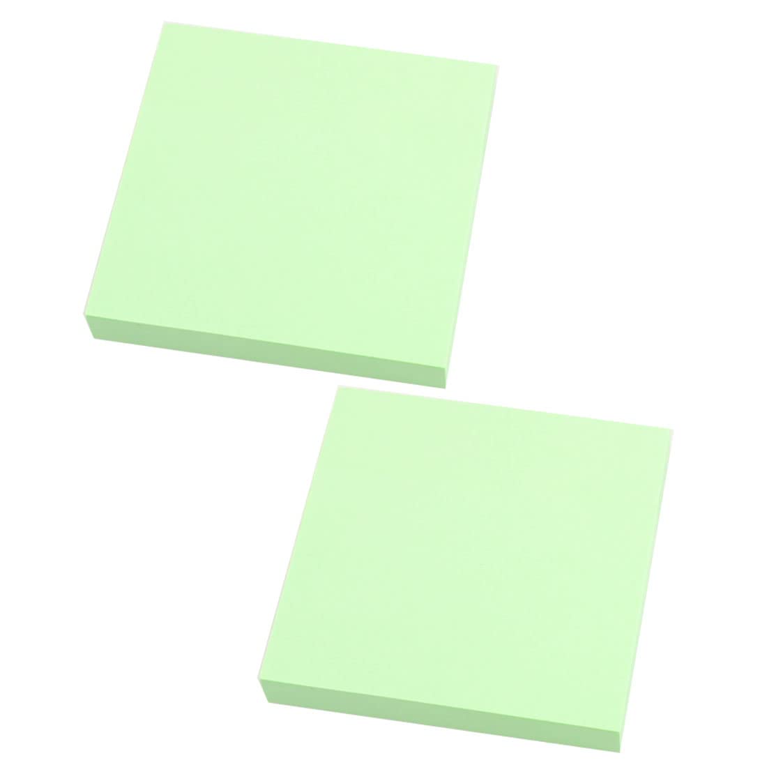 ZHuidjo3" x 3" Office School 100 Sheet Green Message Stick-it Pad 2 Pcs (SN: d3c b3e 3ec 709 634)