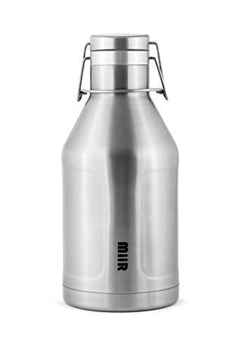 MiiR Insulated Growler Bottle, Stainless, 64-Ounce