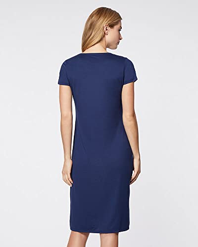 Image of 32 DEGREEES Women's Cool T-Shirt Dress | Moisture Wicking | Ultra-Soft | Anti - Odor | Side Slits