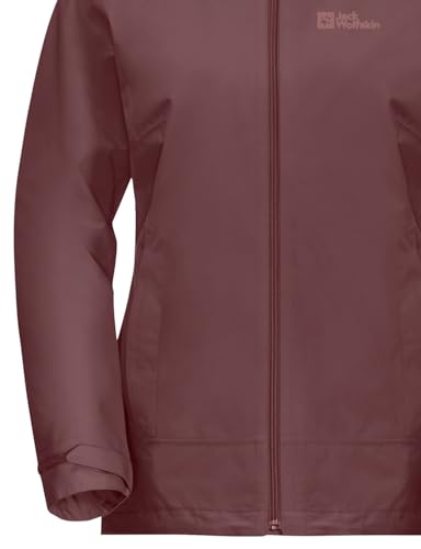 Jack Wolfskin Damen Moonrise 3in1 Jkt W, Red Ochre, XL EU