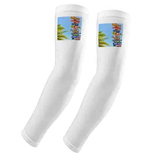 Guante con protección UV blanco DIYthinker Guidepost para sol