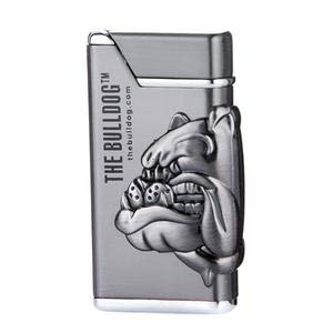 The Bulldog Metal Blazer Lighters (Grey EMBOSED)