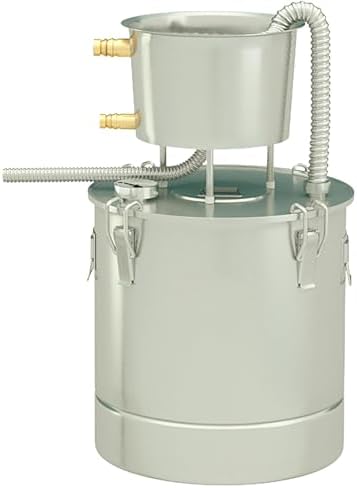 Small Brewing Equipment - 304 Stainless Steel Fermentation Barrel for Constant Temperature, Ideal for Homemade Liquor, Brandy, Hydrosol & Pure Water, Fits 12.1bal Open Refrigerators