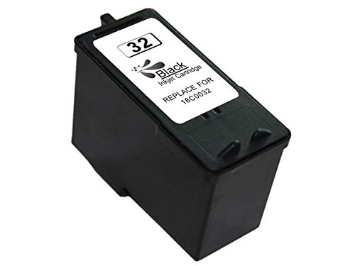 Cartucho De Tinta Remanufacturado Para Lexmark 32 Negro 18Cx032E