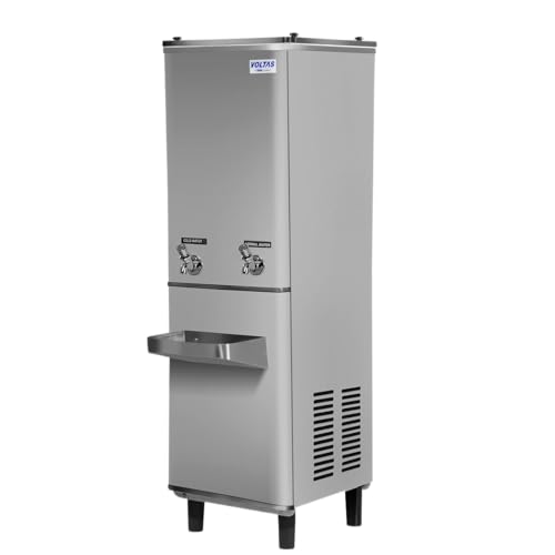 Image of Voltas 40 Liter Plain and Cold Stainless Steel Water Cooler FSS4080NCW, Silver