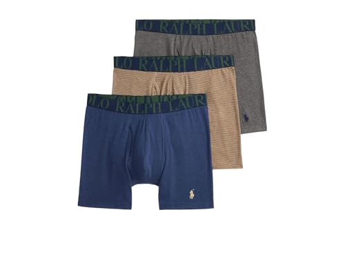 POLO RALPH LAUREN Men's Classic Fit Stretch Boxer Brief 3-Pack
