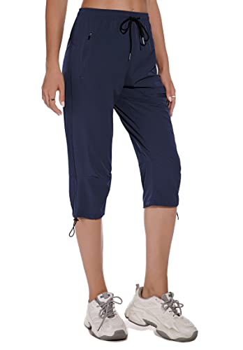 Vthereal Wanderhose Damen Outdoorhose 3/4 Hose Trekkinghose Softshellhose...