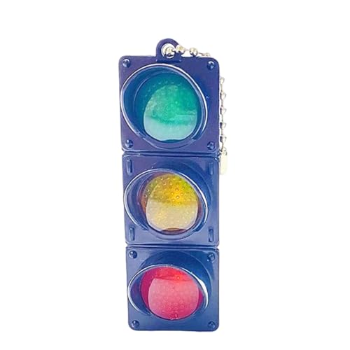 Traffic Signal Keychain Pendant Key Ornament Suitable for Bags and Keys