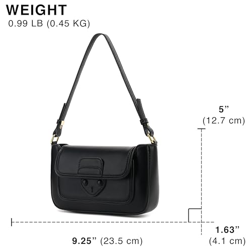 Scarleton Crossbody Bags for Women, Purses for Women, Lightweight Shoulder Bag Purse, Crossbody Bag with 2 Straps, H20873