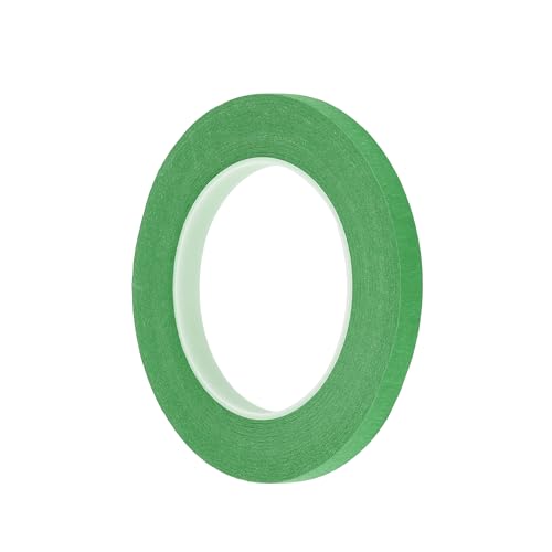 Image of 1 Pc Painters Tape Masking Master Tape Easy Removal Green 5000x1x0.01cm / 54.68 Yards x 0.39 Inches x 140um