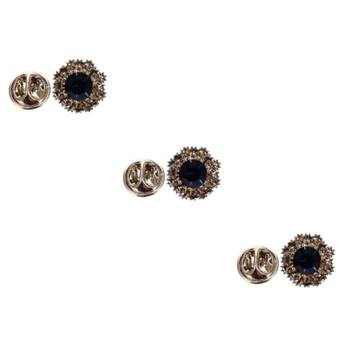 Broche de chemise anti-baillent Healvian boutonniere retro pour ajuster un costume