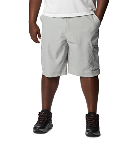 Image of Columbia Men's Silver Ridge Cargo Short, Breathable, UPF 50 Sun Protection, Columbia Grey, 44x12