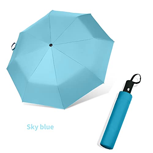 SIEPASA Windproof Compact Folding Compact Travel Umbrella Compact Portable Umbrella for Men Women Teens