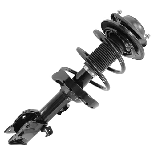 Image of Detroit Axle - 4pc Front Struts Kit for 2015 2016 2017 Subaru Legacy, 2 Struts with Coil Spring Assembly 2 Lower Control Arms w /Ball Joint Replacement Suspension