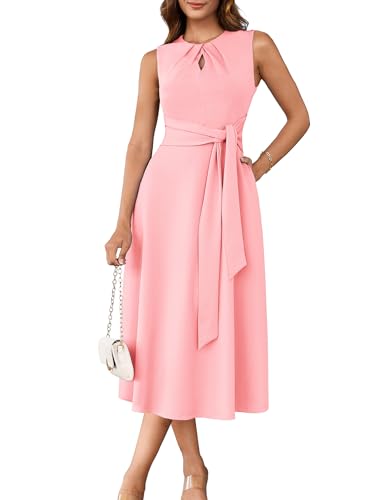 GRACE KARIN Light Pink Dress for Women Summer...