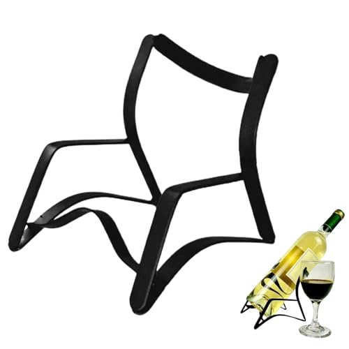 Casiers à vin rouge, casier à vin pour le plan de travail, porte-bouteilles de vin, porte-bouteilles de vin, solide et porteur pour les amateurs de vin, les...