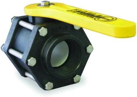 Banjo 3" FNPT Polypropylene Ball Valve Inline V300FP - 1 Each
