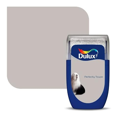Dulux Perfectly Taupe Tester Paint, 30 ml Cover