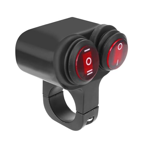 Interrupteur de guidon moto 12V pour vos road trips et sorties nocturnes