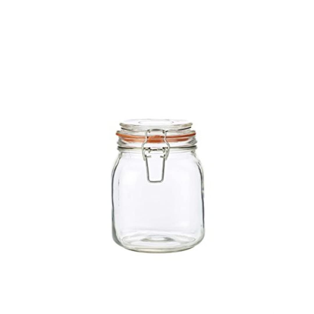 Genware NEV-TJ-1 Glass Terrine Jar, 1 L