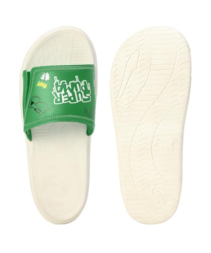 Image of Puma, Men, SoftrideProSlide SuperPumaV1, Grassy Green-Warm White, Slide