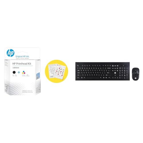 Image of HP Black /Tri-Color Printhead Kit 3JB06AA Deskjet 5800 Series