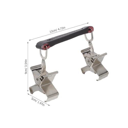 Clips de Acero Inoxidable para Lienzos Húmedos y Protección de Óleo 3