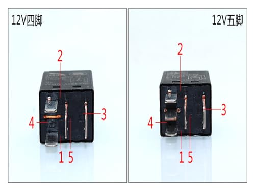 Relé de ventilador V23074 con cinco pines y conmutación estable 24V 3