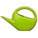 Scheurich Smilla, Gießkanne aus Kunststoff, Farbe: Matt Green, 33,5 cm Breite, 9,6 cm Tiefe, 22,2 cm hoch, 1,6 l Vol.