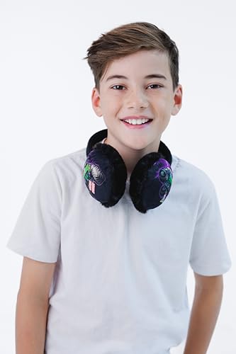 Monster Jam Truck Fleece Ear Muffs Newborn to One Size (OS - OS Youth)4