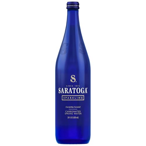 Saratoga Spring Water Sparkling Water, 28 oz