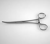 Excel St. Vincent Tube Clamps, Curved Smooth Jaws, 6.5-inch