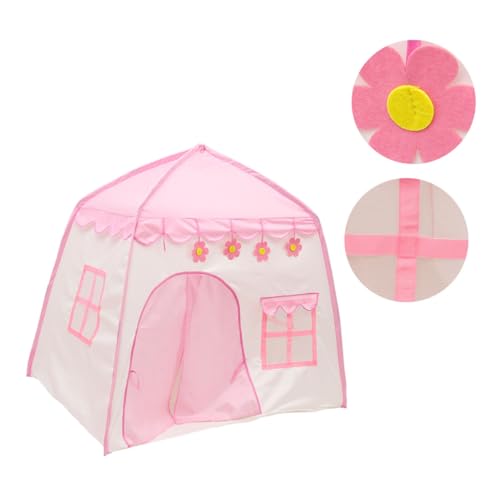 UKCOCO Tienda de Campaña Infantil para Niñas Casita de Interior de Oxford y Duradera Diseño de Dibujos Animados Fácil de Almacenar para Casa