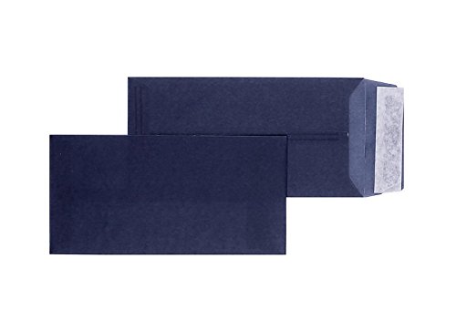 100 Stück, Farbige Transparent-Versandtaschen, DIN Lang, Haftklebung mit Abziehstreifen, Gerade Klappe, 100 g/qm Offset, Ohne Fenster, Grau (Transparent-Anthracite), Blanke Briefhüllen