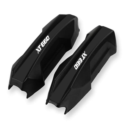Motorschutzblock Für Yamaha XT660 XT660R XT660X 25MM Motor Stoßstange Dekorative Schutz Block(Black3)