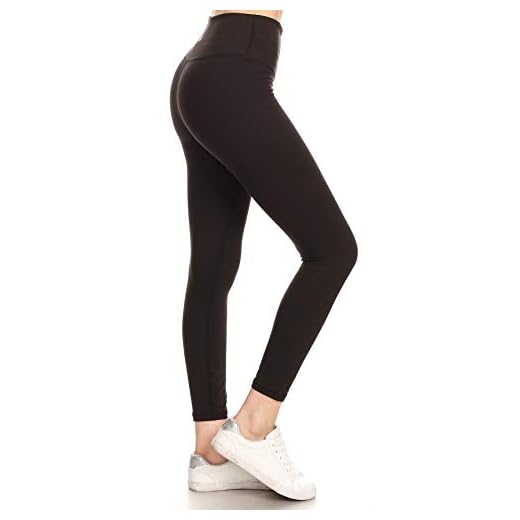 YL6-BLACK-XL High Waisted 7/8 Leggings Workout Athletic Yoga Pants with Hidden Inner Pocket, X-Large
