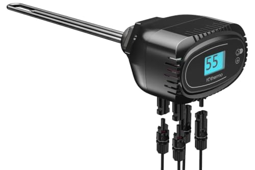Fothermo® - 1.000 Watt Solarheizstab | 0–1.000 W stufenlos geregelter Photovoltaikheizstab...