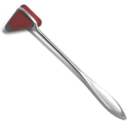 Martillo de reflejo Taylor con cabeza de goma y mango de aluminio miniatura 1