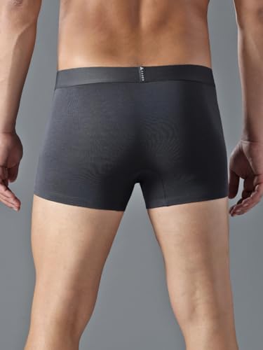 Image of KOFFY Men's 95% Micro Modal 5% Elastane Solid Trunks