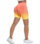 Damen Scrunch Butt Sport Shorts - Nahtlose Gym Leggings High Waist