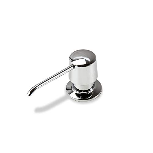Luxier SC04-TC Countertop Deck-Mount Metal Soap And Lotion Dispenser In Chrome cover
