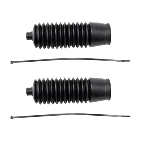 LAAKYYGS Front Steering Rack & Pinion Bellow 2pcs Set for Porsche for Boxster 2000-2004