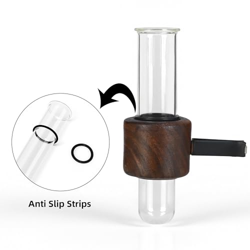 Image of Car Propagation Vase Vent Clip, Car Plant Flower Holder with Glass Tube
