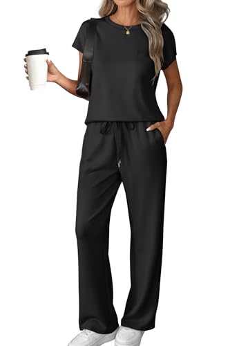 ATHMILE Two Piece Sets for Women Summer Vacation Outfits Lounge Sets...