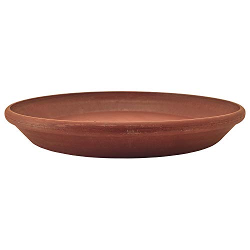 Arcadia Garden Products PSW AP35TC Single Saucer, 14-Inch, Terra Cotta Color