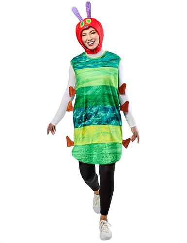 Rubies The World of Eric Carle: Very Hungry Caterpillar Costume for Adults, Unisex One Size