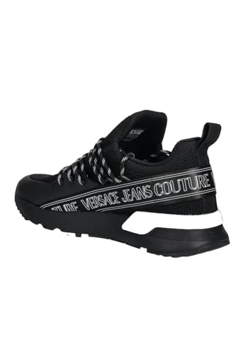 Image of VERSACE JEANS COUTURE Sneaker 78YA3SA3 ZSC65 (Black 899, US Footwear Size System, Adult, Men, Numeric, Medium, 9)